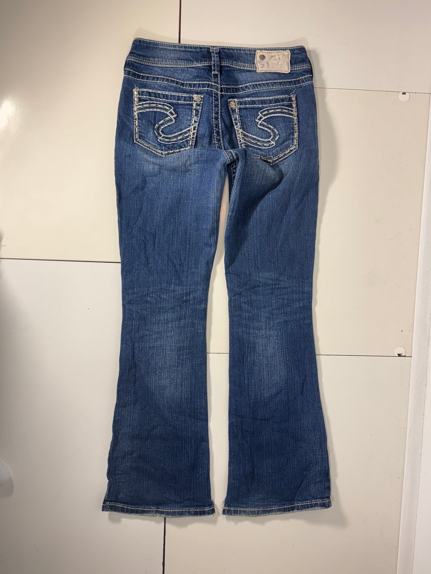 Lågmidjade jeans stl: S