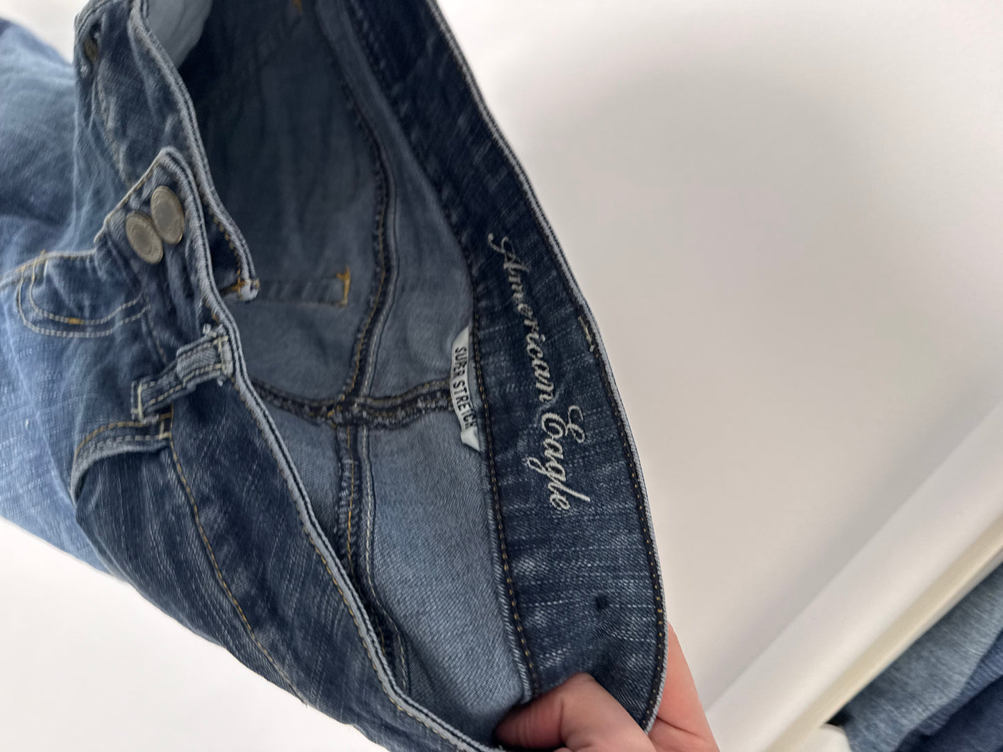 Lågmidjade jeans stl: