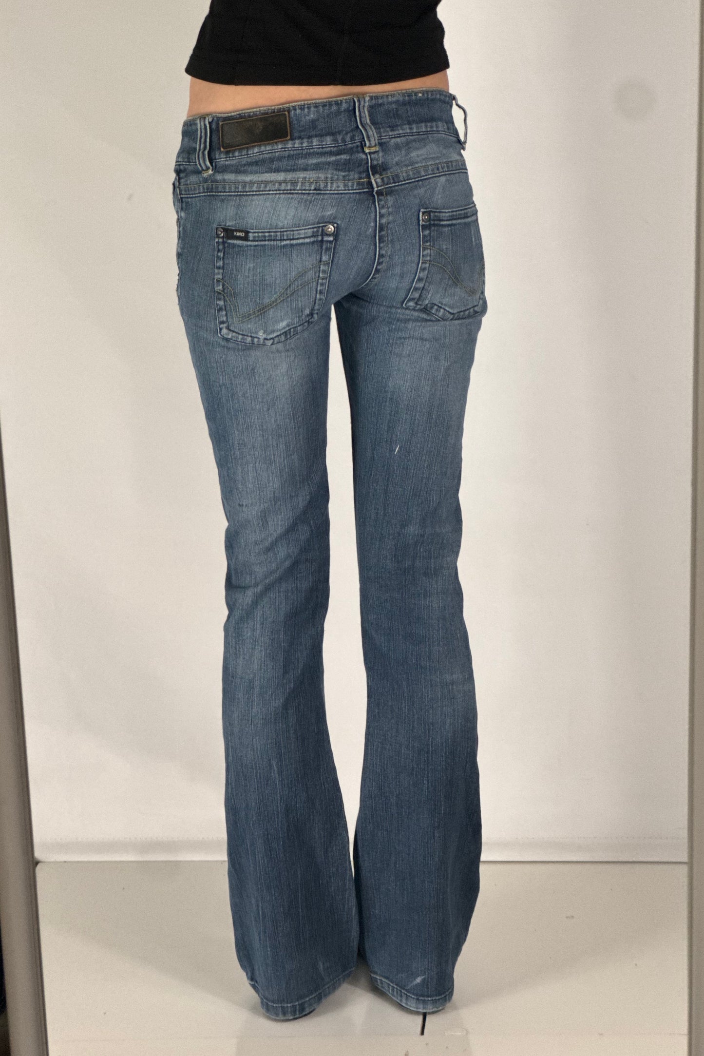 Lågmidjade jeans stl: S