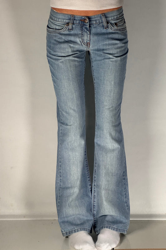 Lågmidjade jeans stl: S