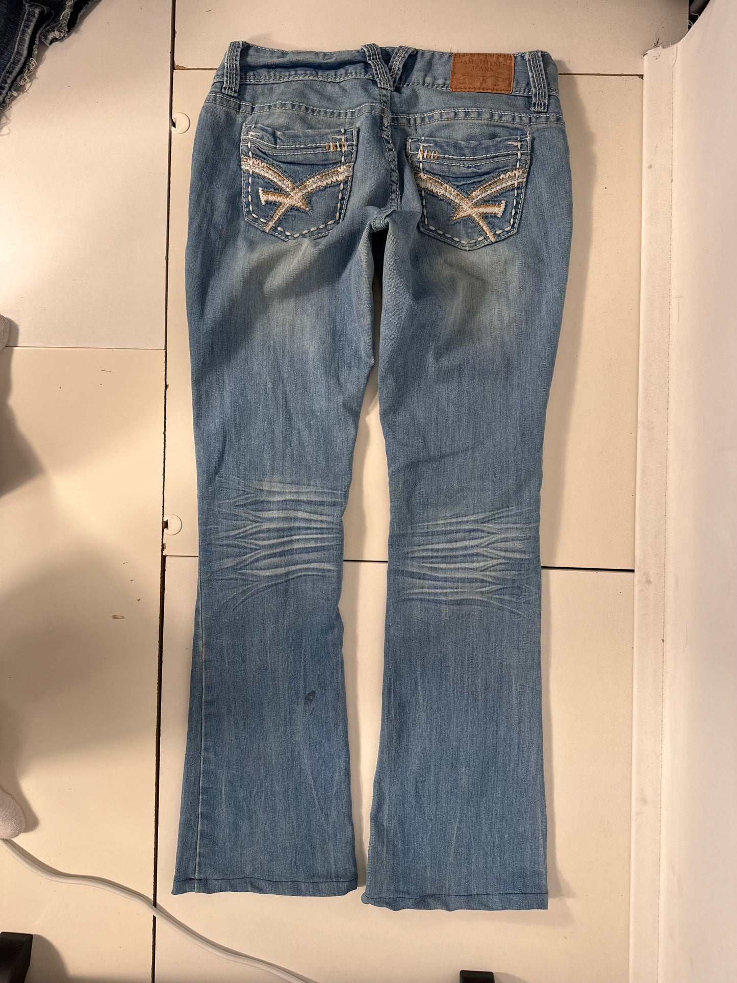 Lågmidjade jeans stl: S
