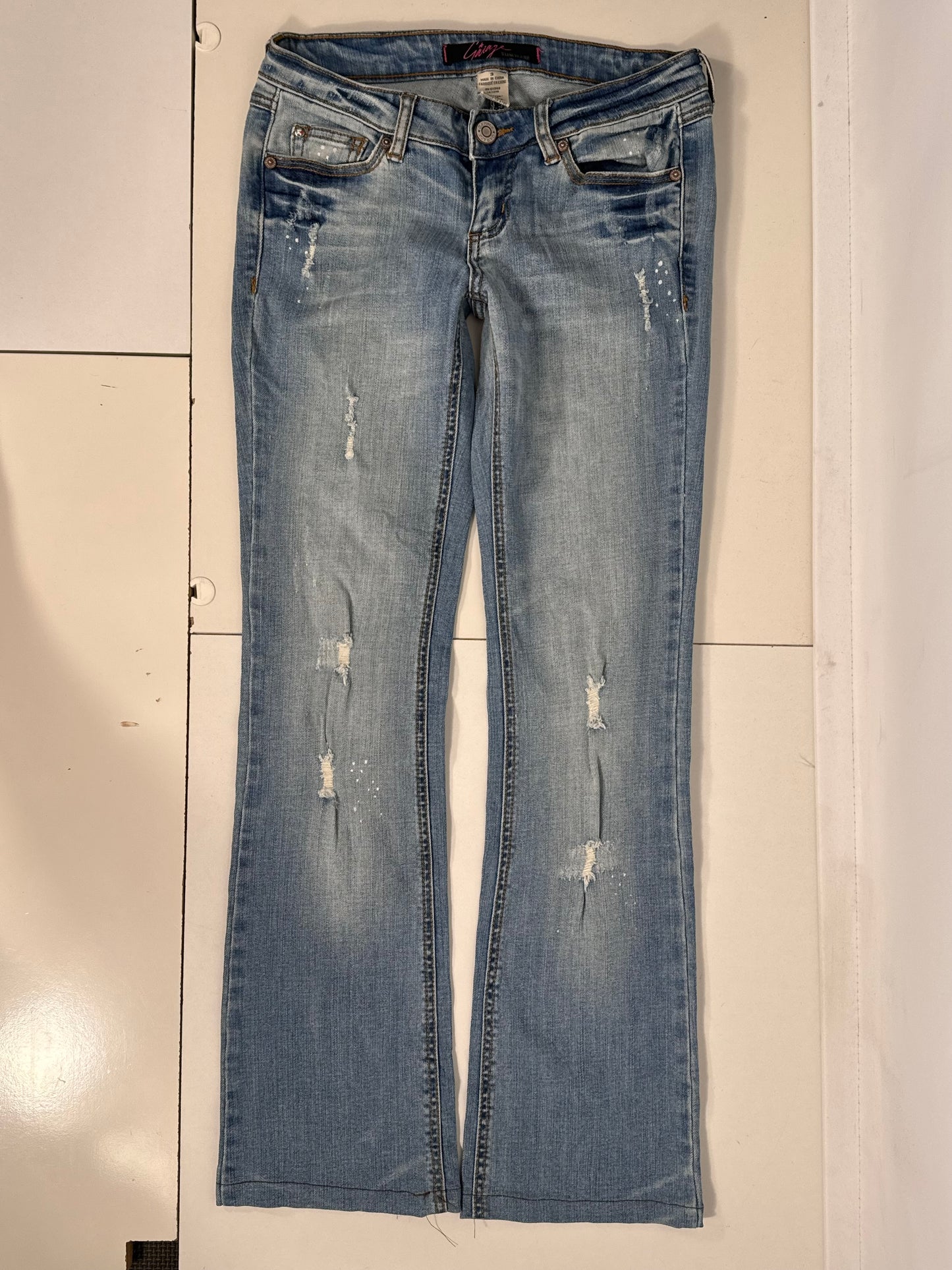 Lavlivede jeans str: XS