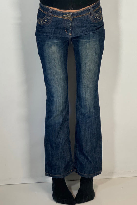 Lågmidjade jeans stl: XS