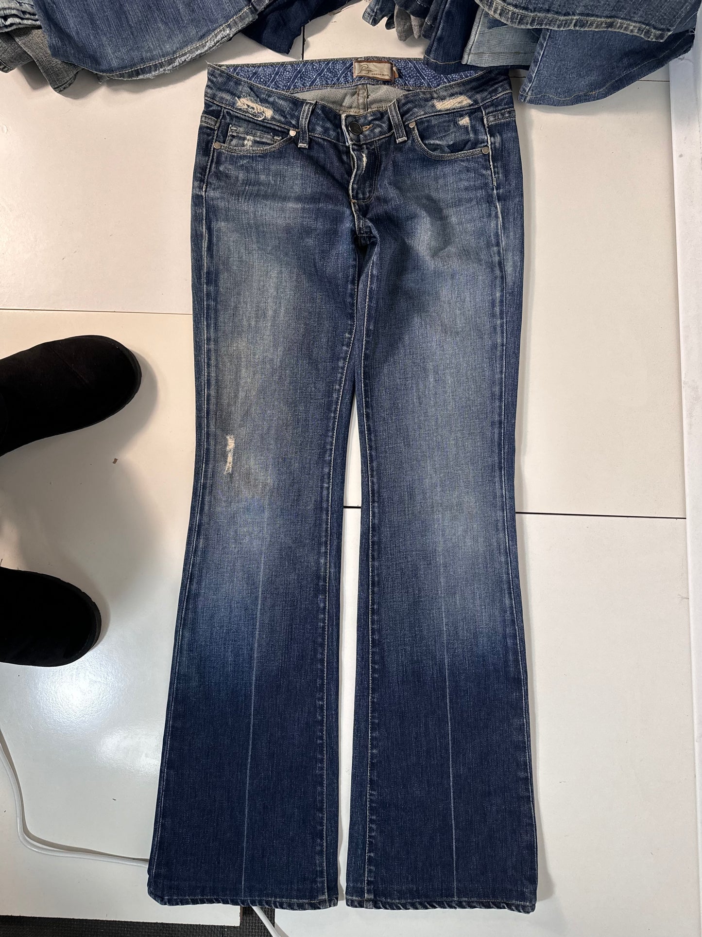 Lågmidjade jeans stl: XS
