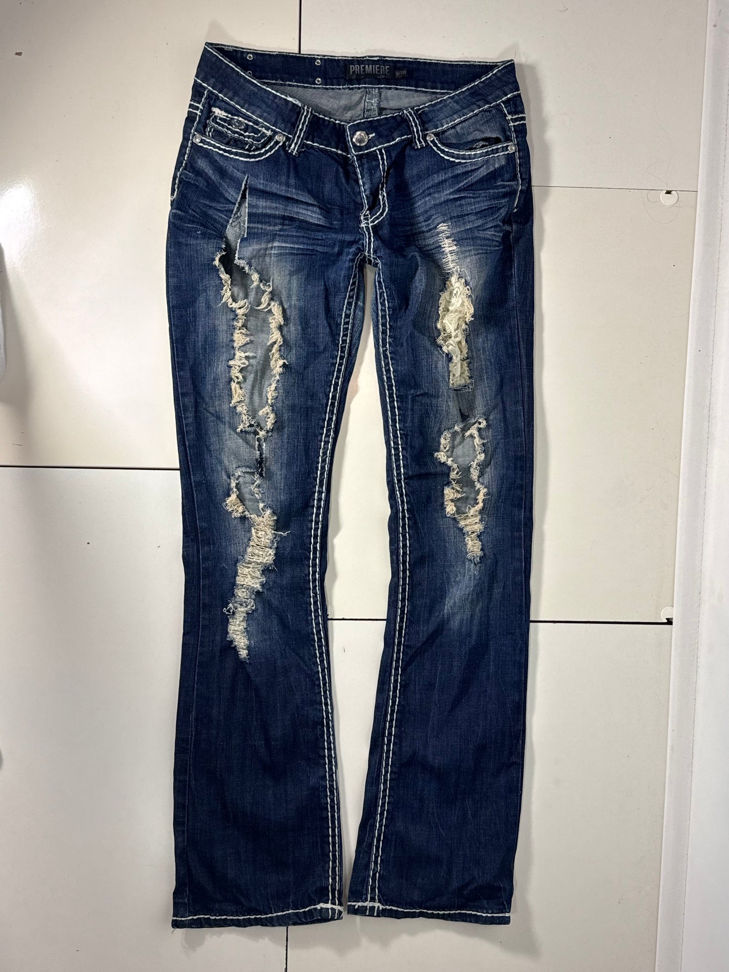 Lågmidjade jeans stl: M