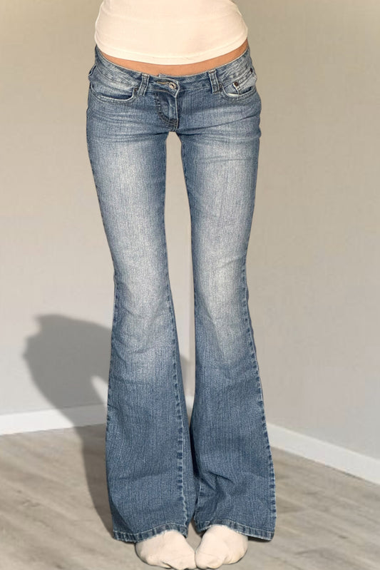 Lågmidjade jeans stl: XS