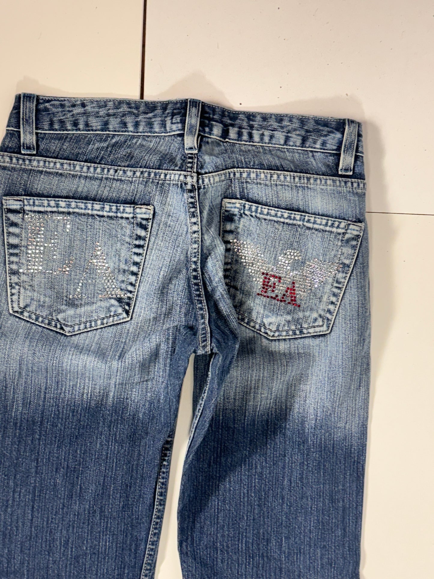 Lågmidjade jeans stl: XS