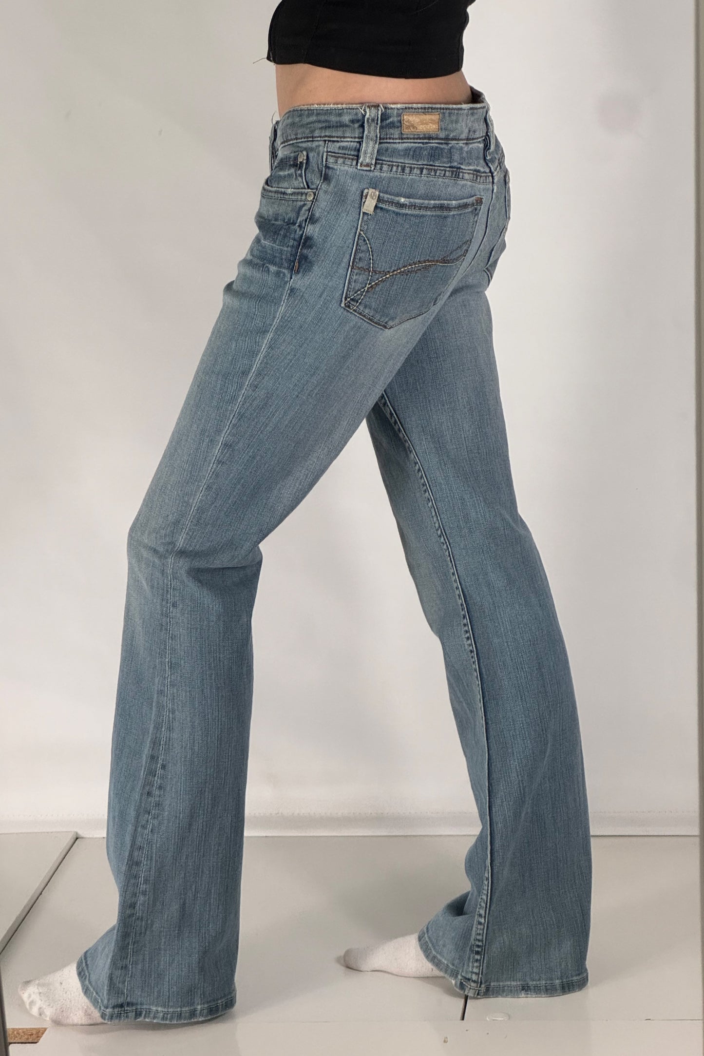 Lågmidjade jeans stl: S