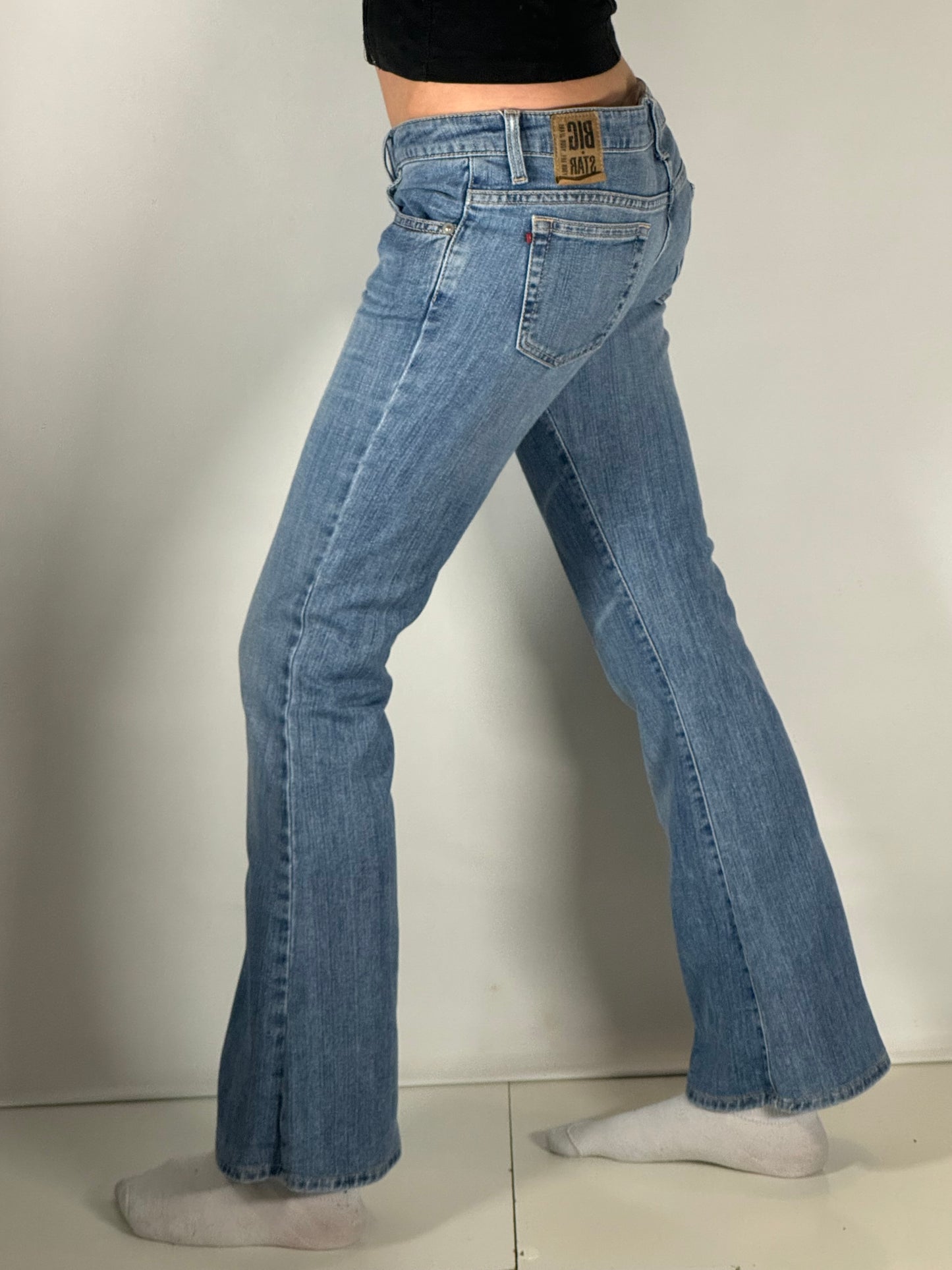 Lågmidjade jeans stl: S