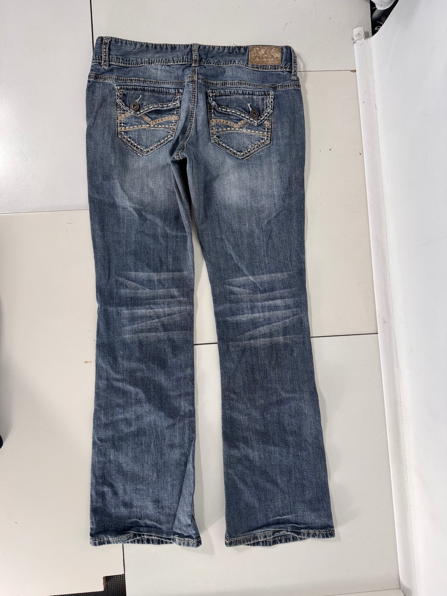 Lågmidjade jeans stl: S