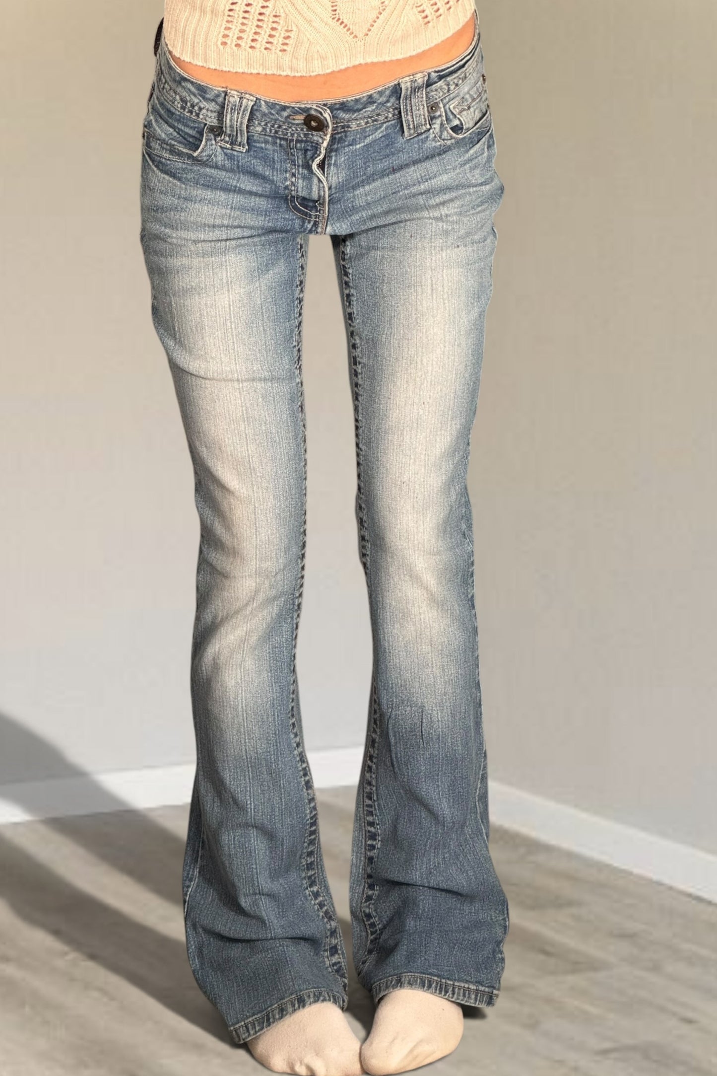 Lågmidjade jeans stl: XS