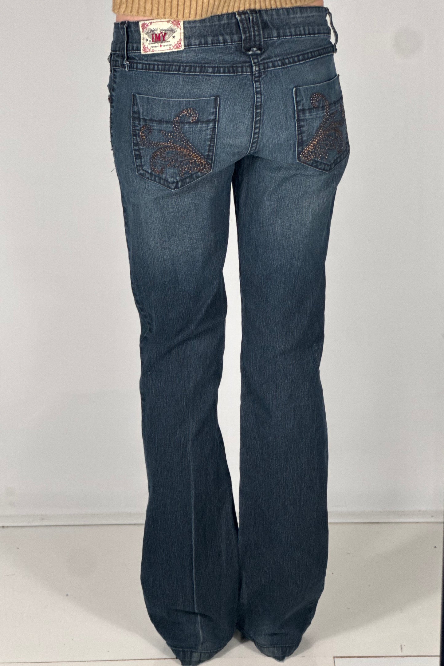 Lågmidjade jeans stl: XS