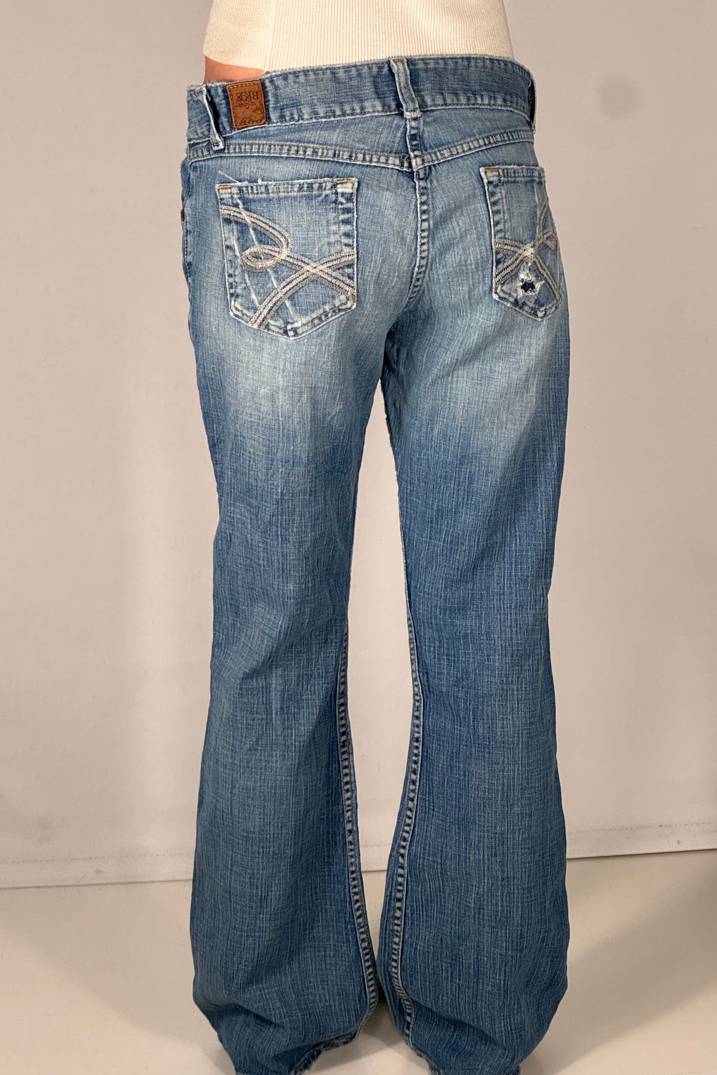 Lågmidjade jeans stl: S/M