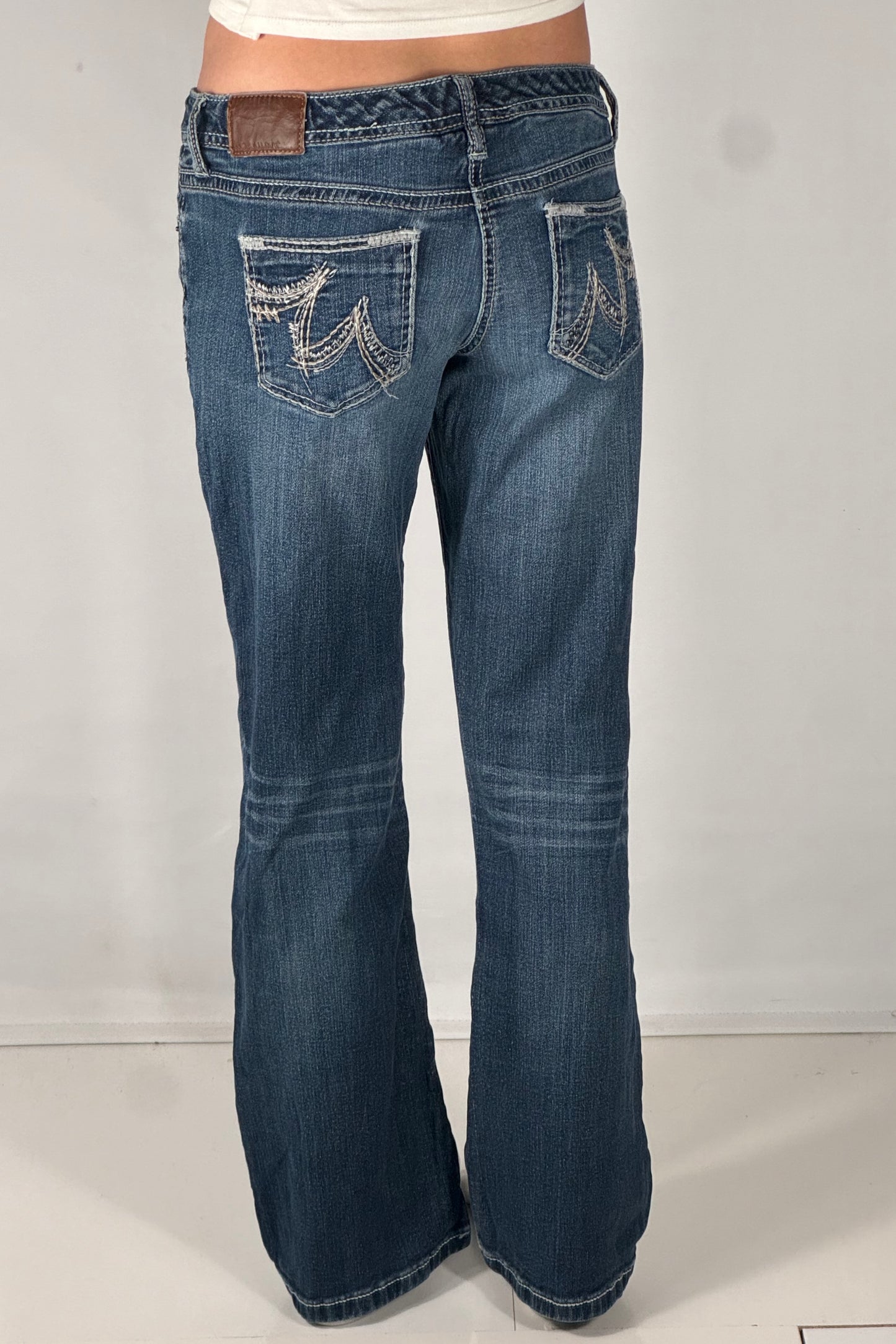 Lågmidjade jeans stl: S