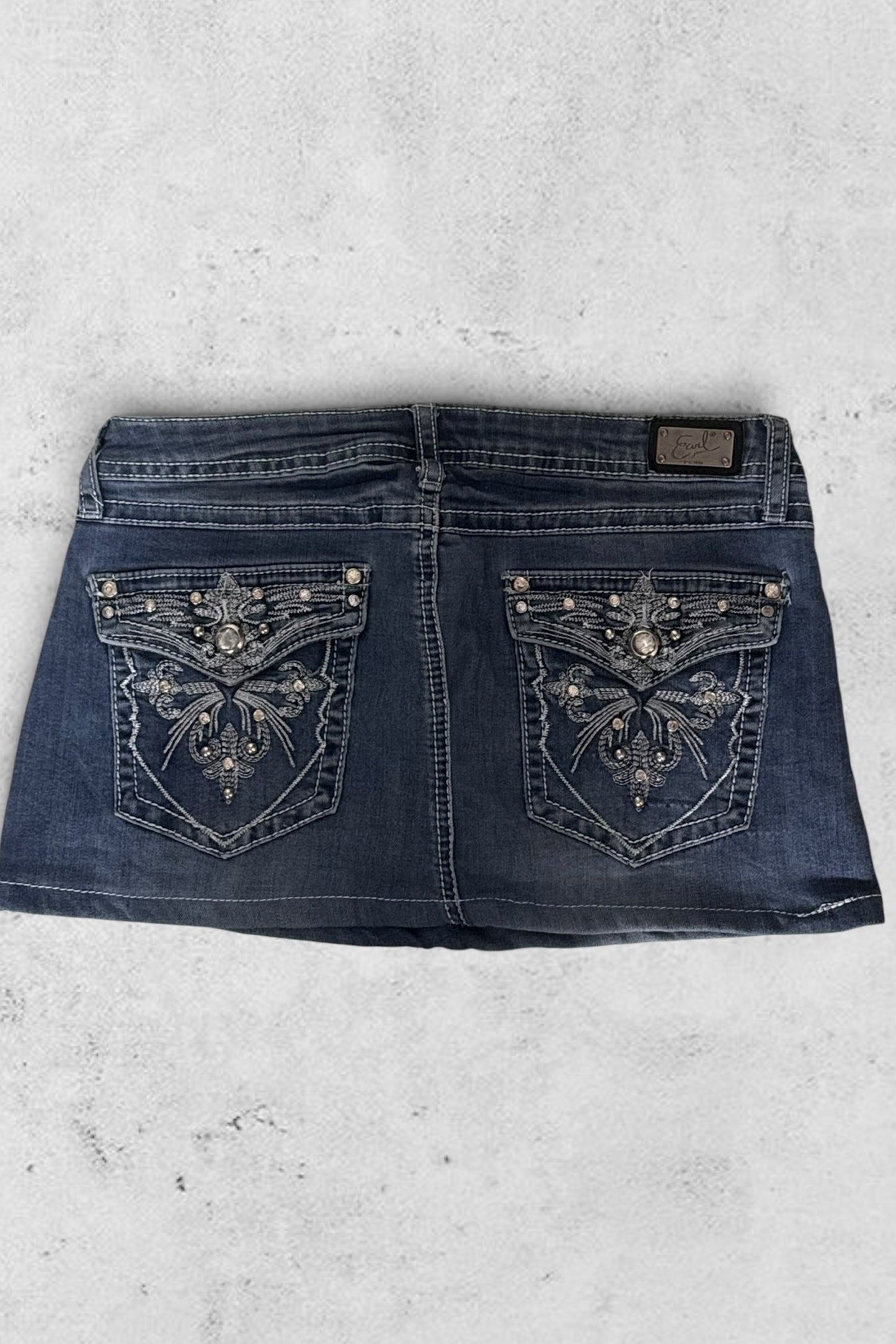 Jeans kjol stl: S