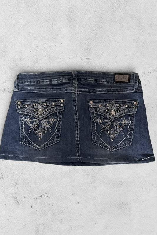 Jeans kjol stl: S