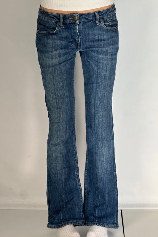 Lågmidjade jeans stl: XS