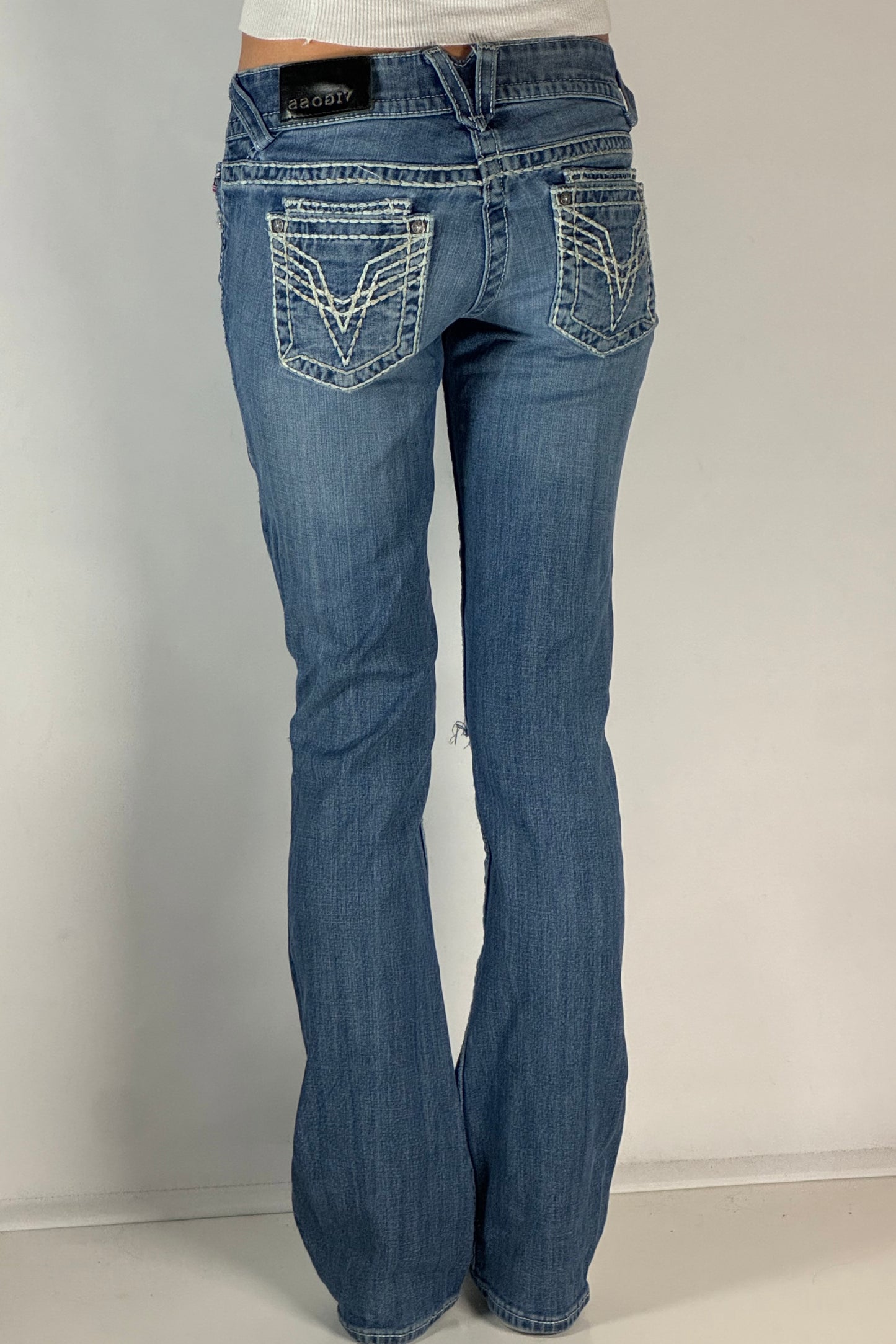 Lågmidjade jeans stl: XS