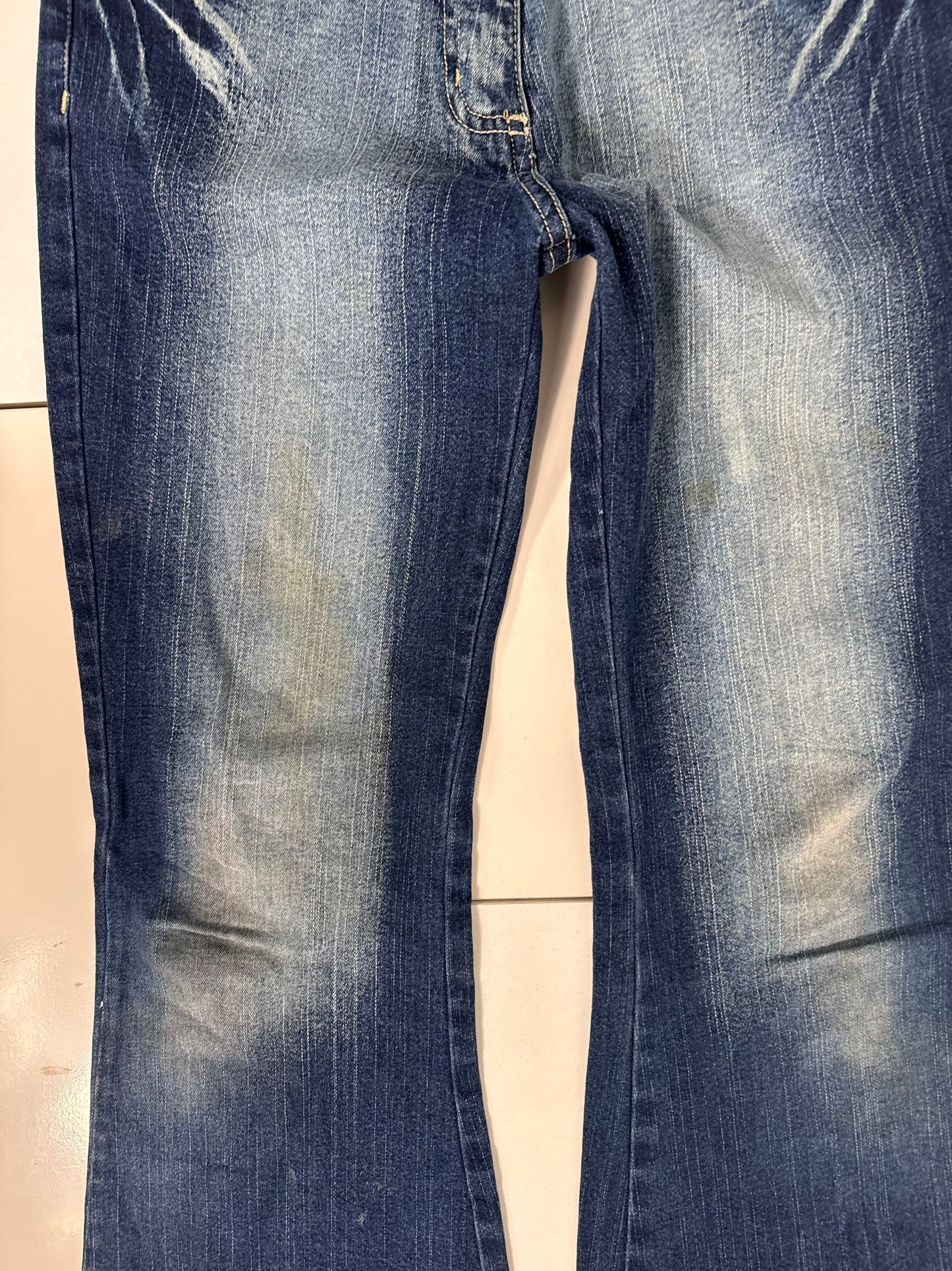 Utsvingte jeans str: XXS
