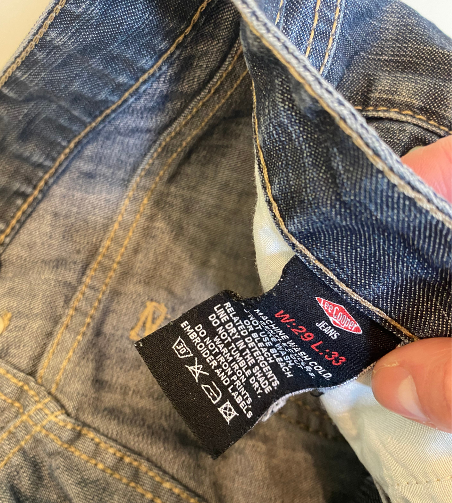 Lågmidjade jeans – stl: S