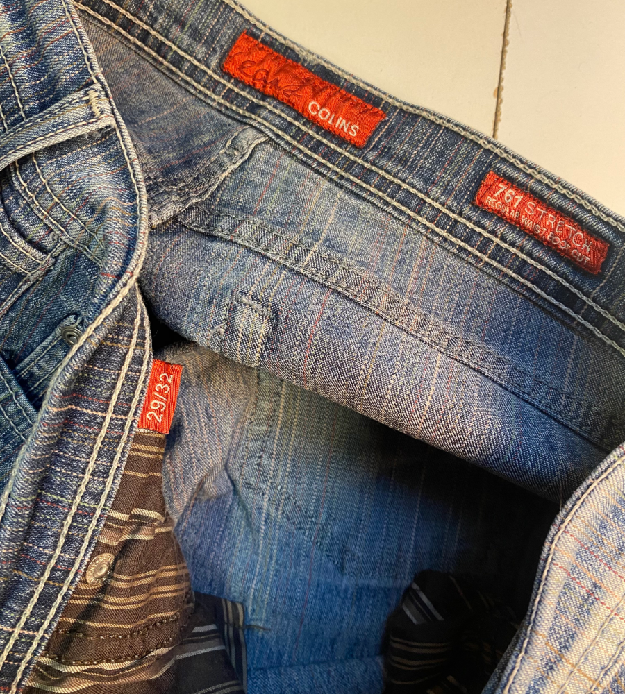 Lågmidjade jeans – stl: S