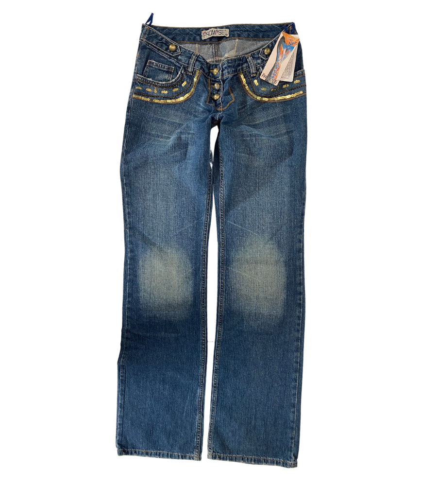 Lågmidjade jeans – stl: S