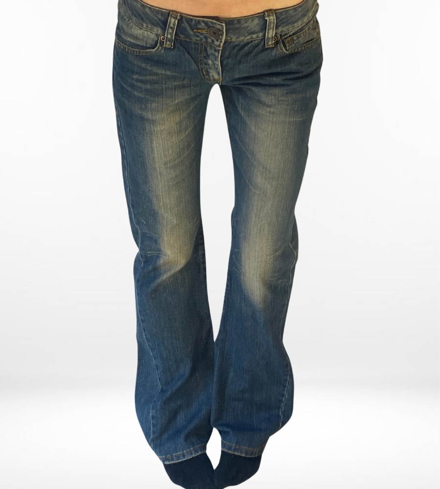 Lågmidjade jeans – stl: S