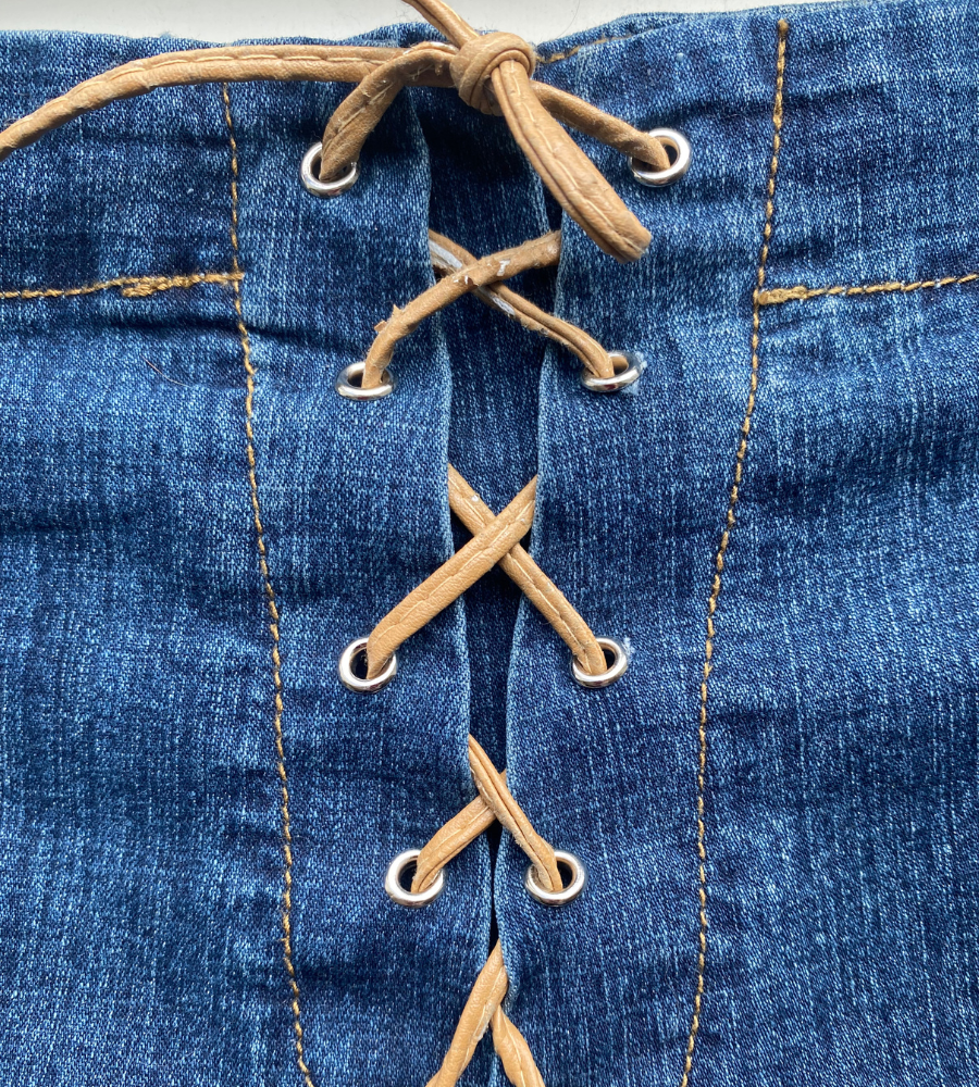 Lågmidjade jeans – S