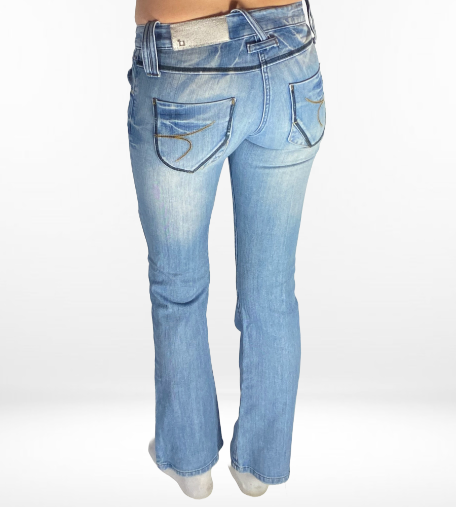 Lågmidjade jeans  – stl: XXS