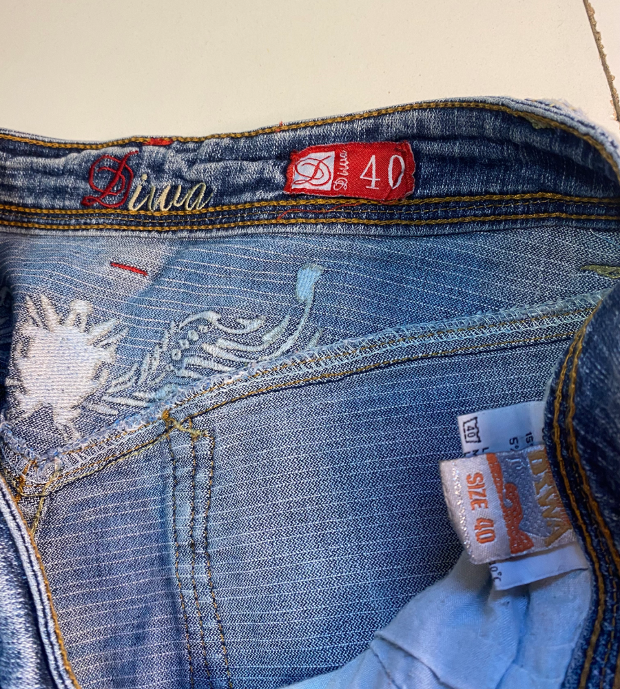 Lågmidjde jeans – stl: M