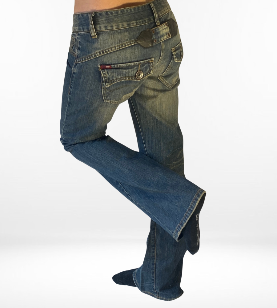 Lågmidjade jeans – stl: S