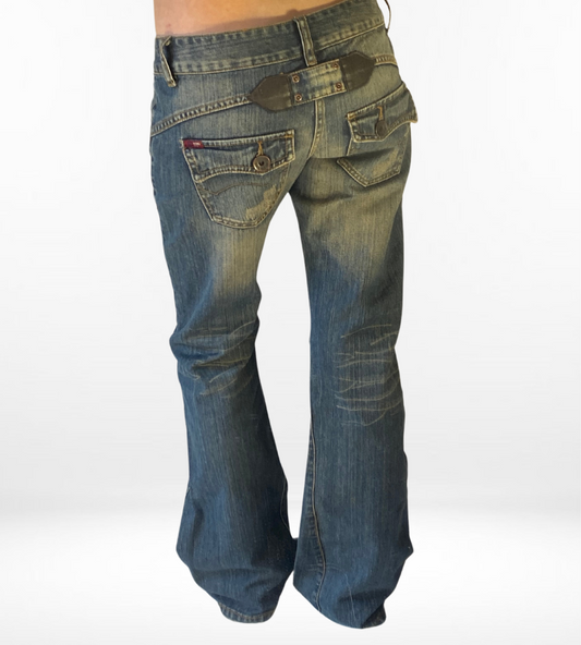 Lågmidjade jeans – stl: S