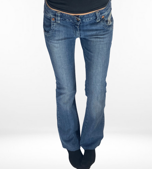 Lågmidjade jeans – stl: XS