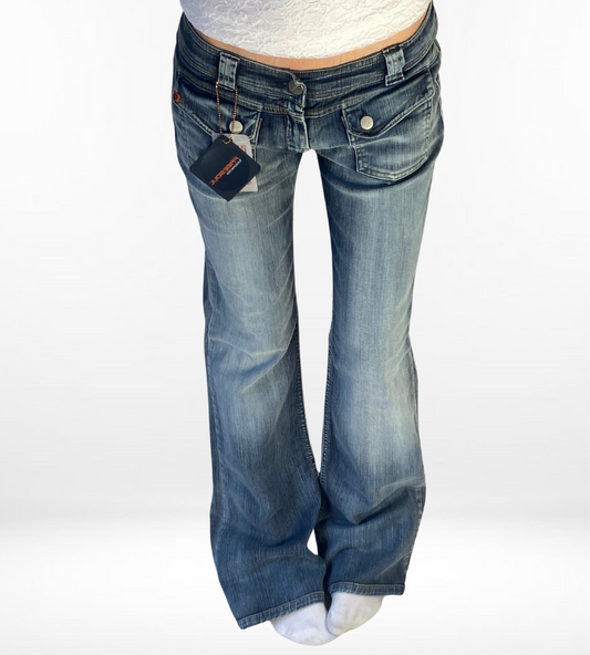 Lågmidjade jeans – stl: S