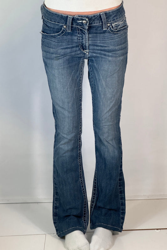 Lågmidjade jeans stl: S