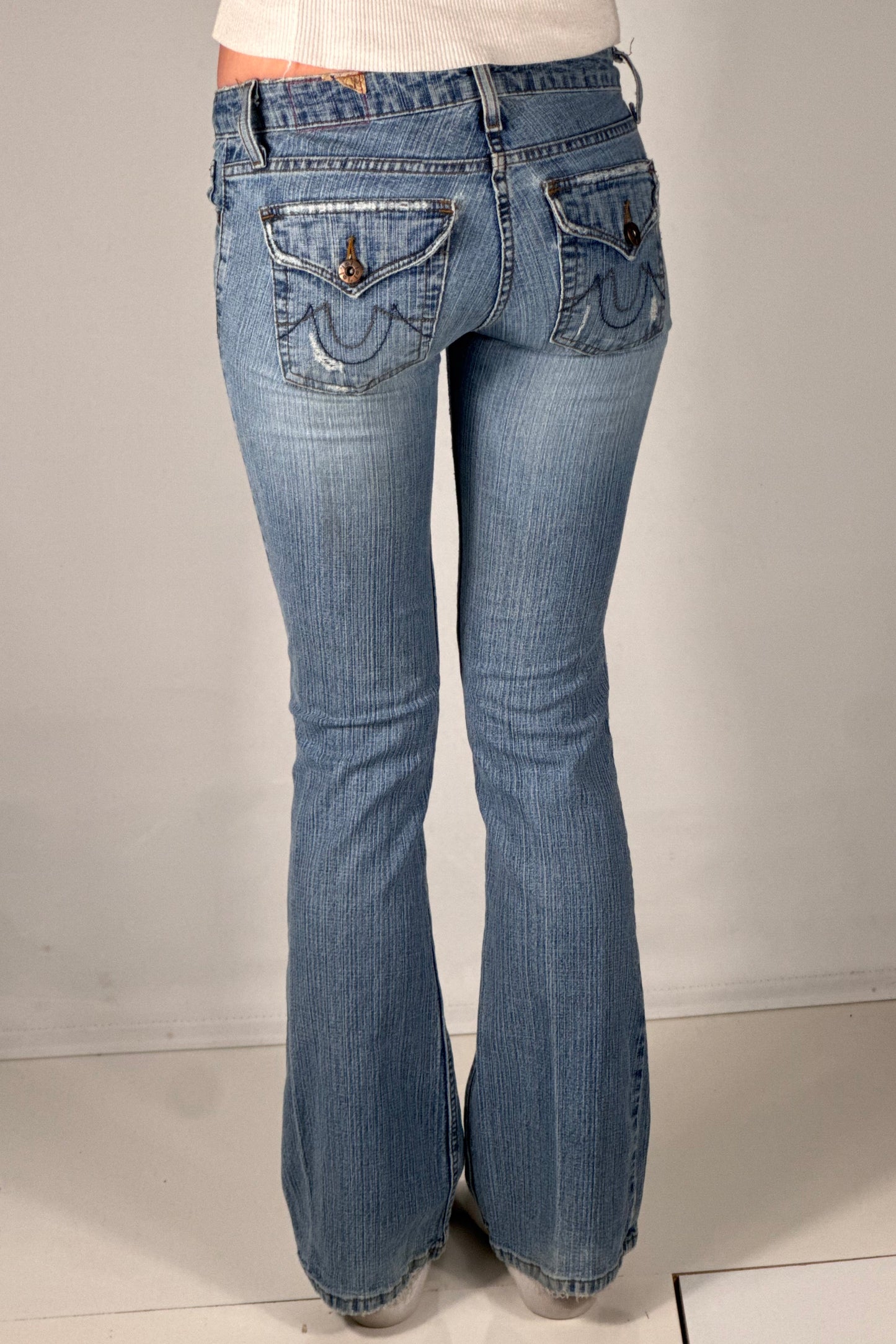 Lavlivede jeans str: XXS