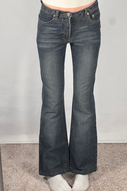 Utsvingte jeans str: XXS