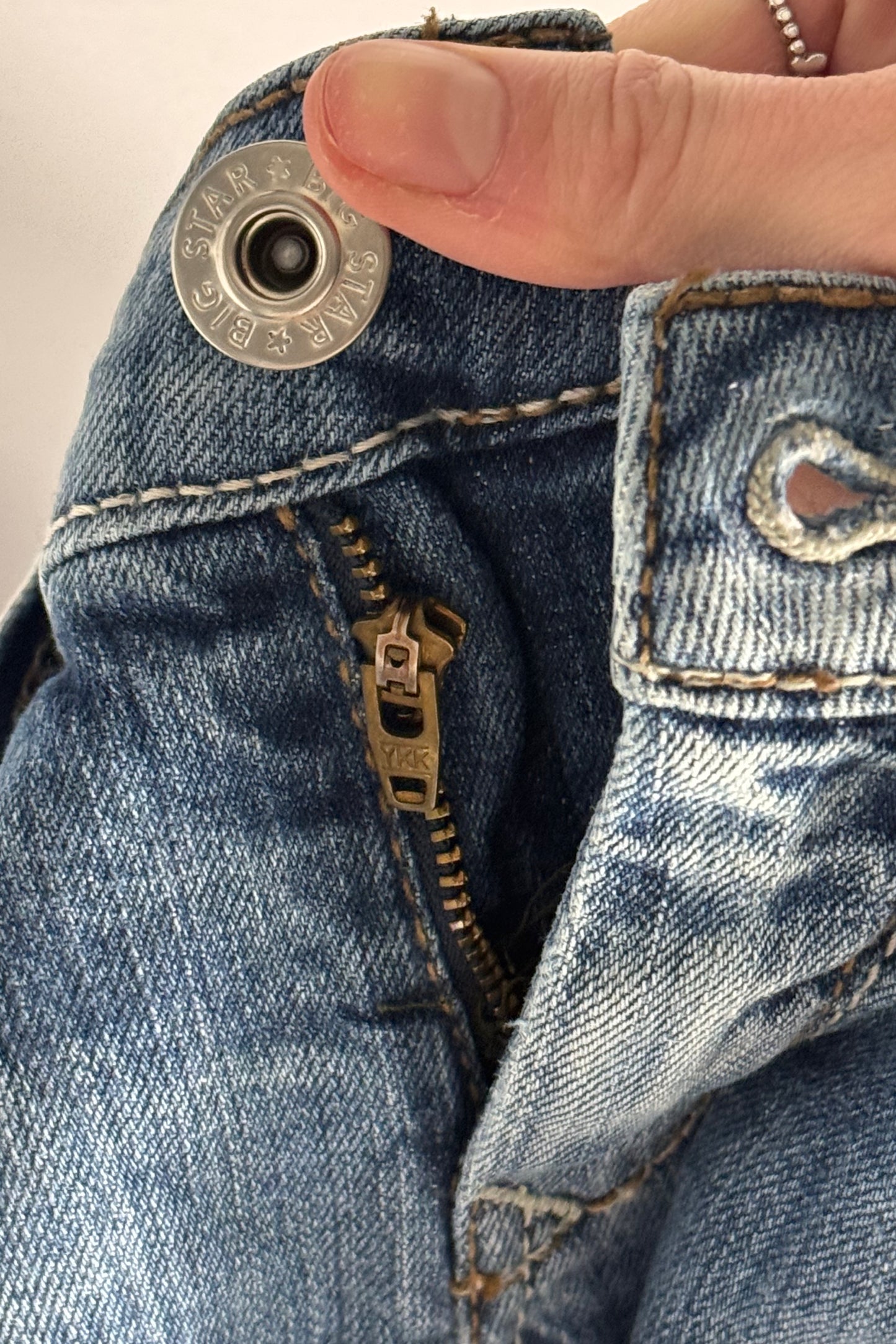 Lågmidjade jeans stl: S