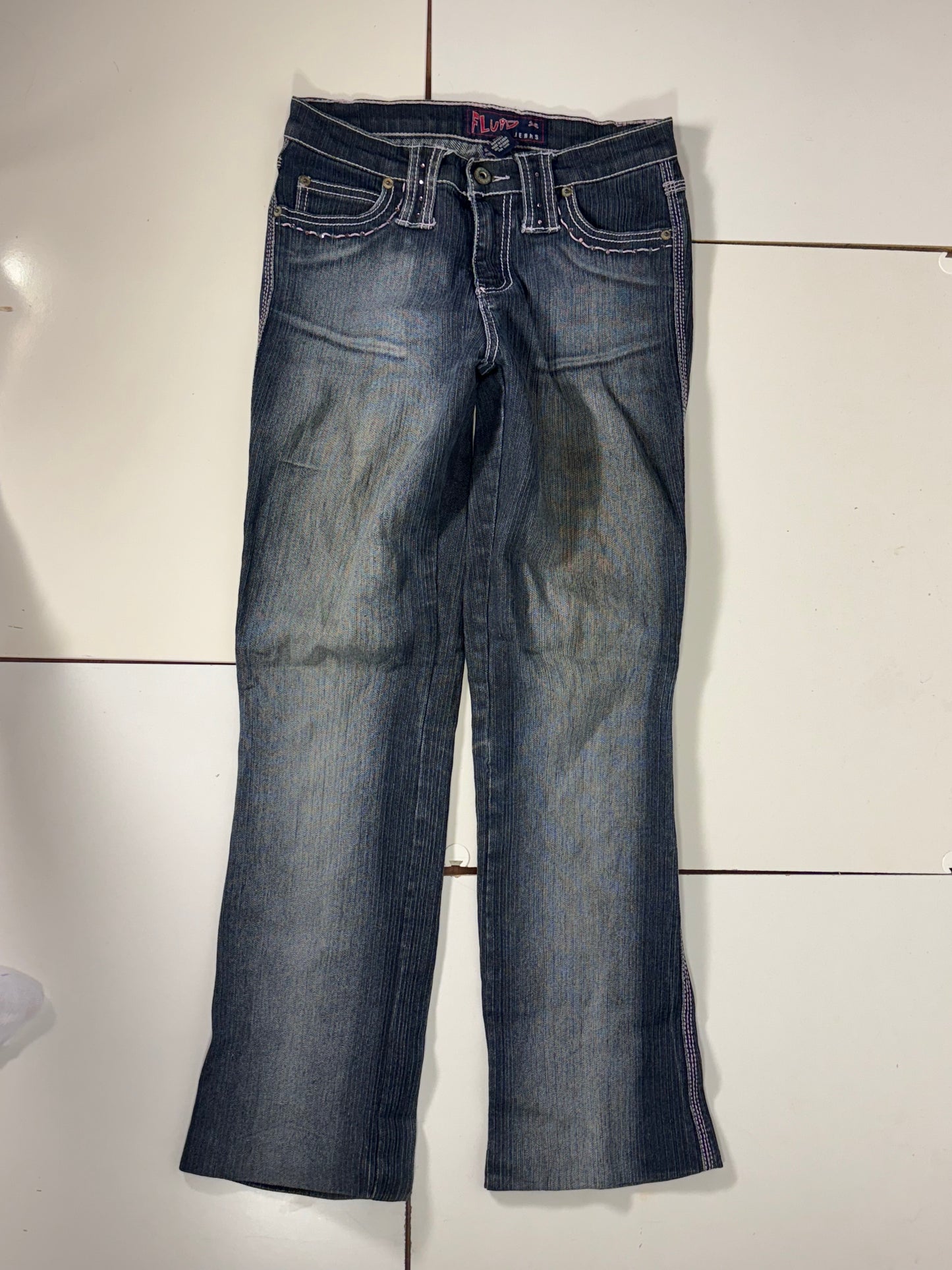 Lågmidjade jeans stl: XS