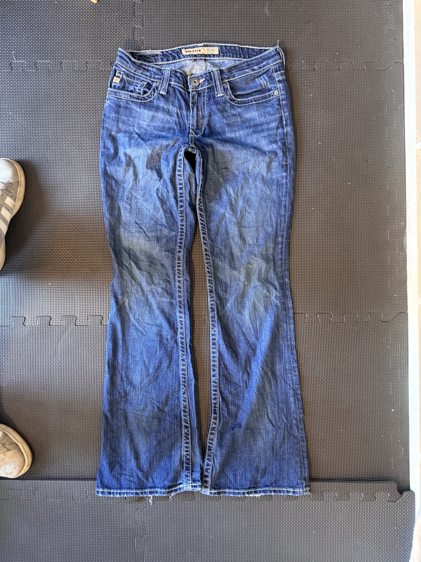 Lågmidjade jeans stl: S/M
