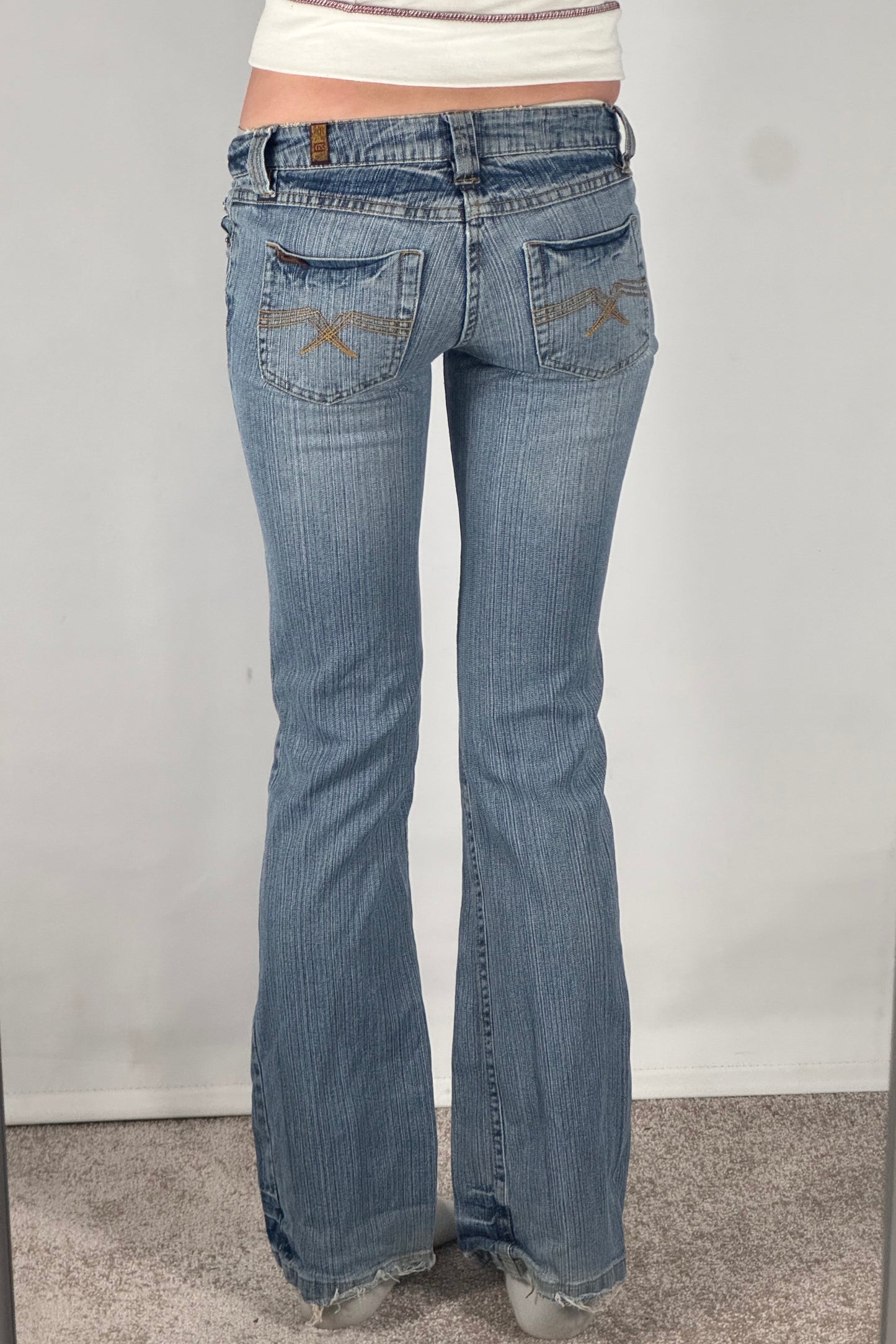 Lågmidjade jeans stl: XXS