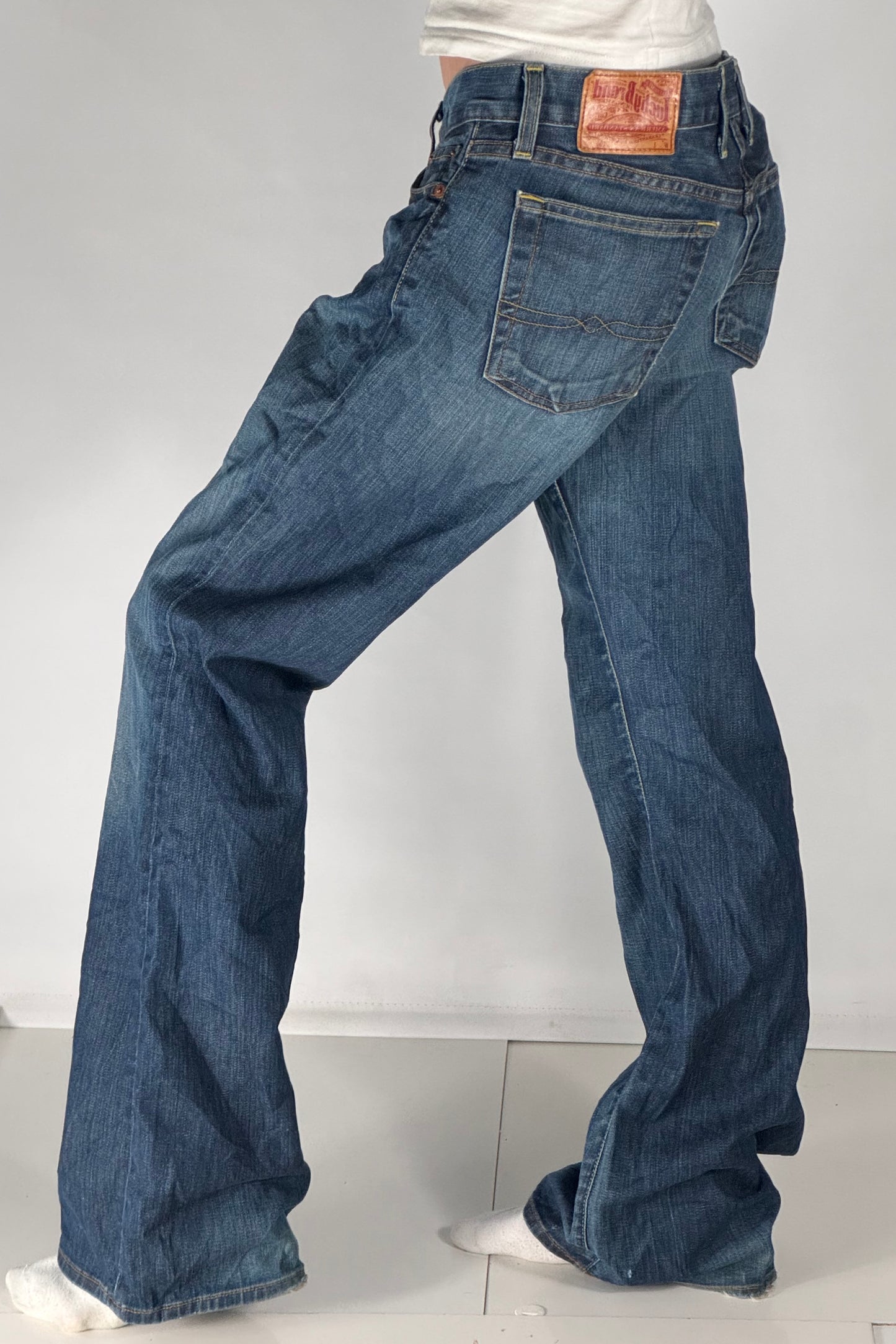 Lågmidjade jeans stl: M