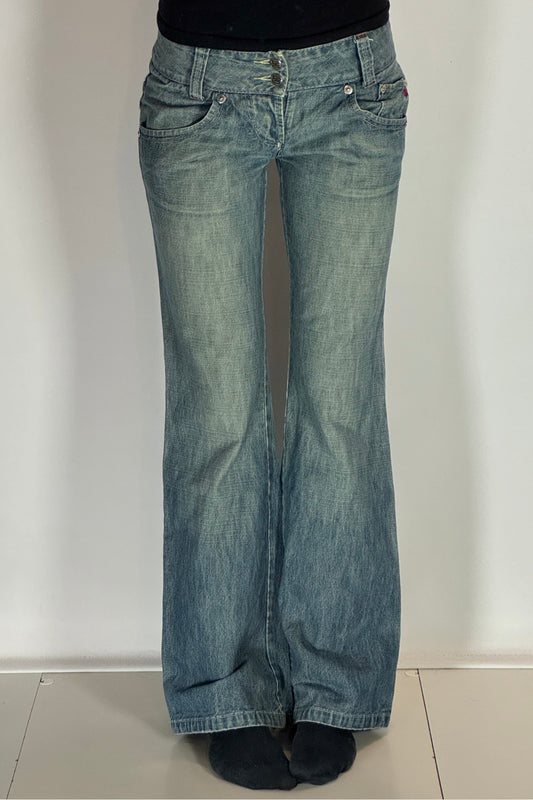 Lågmidjade jeans stl: XS