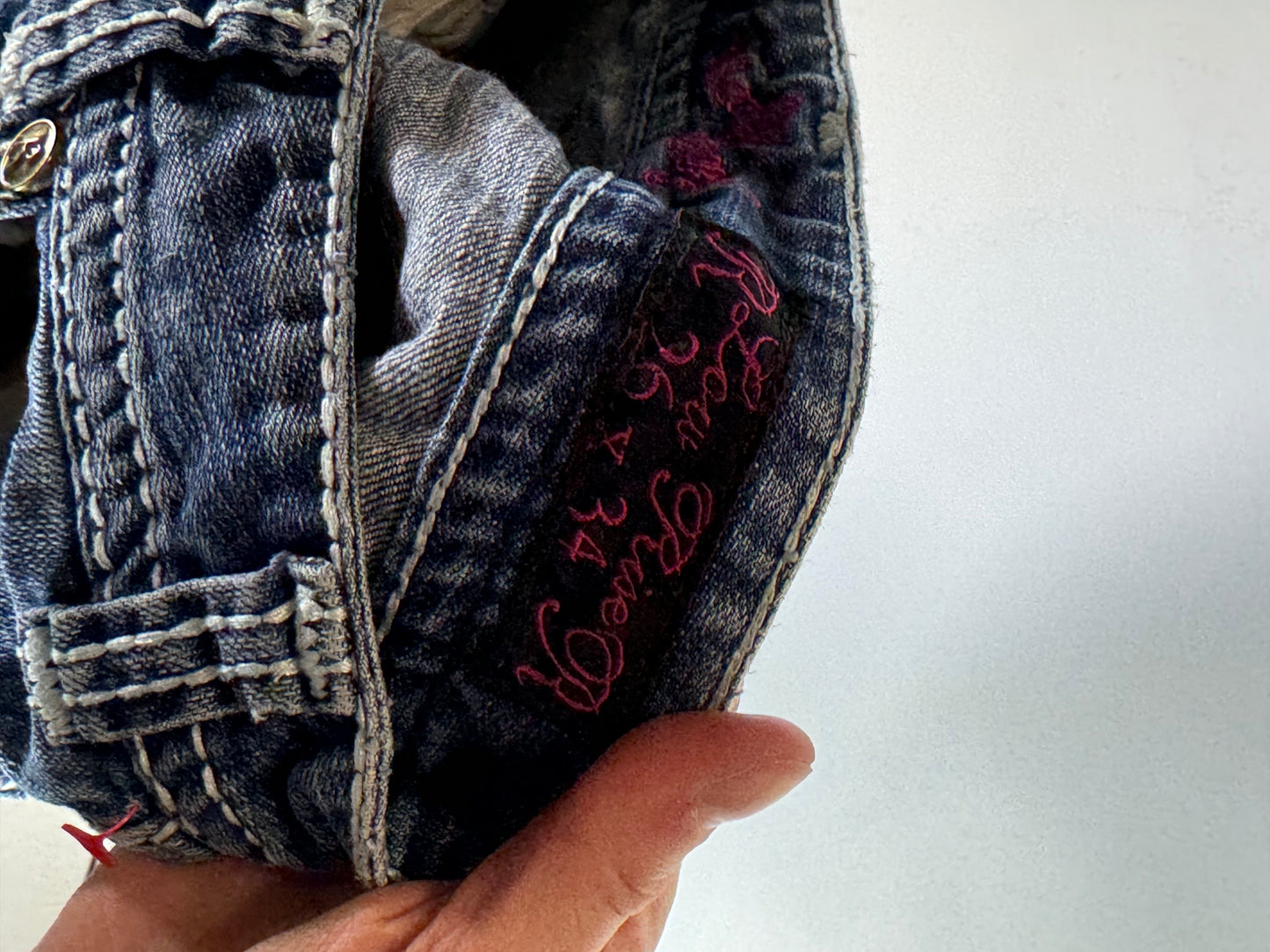 Lågmidjade jeans stl: XS