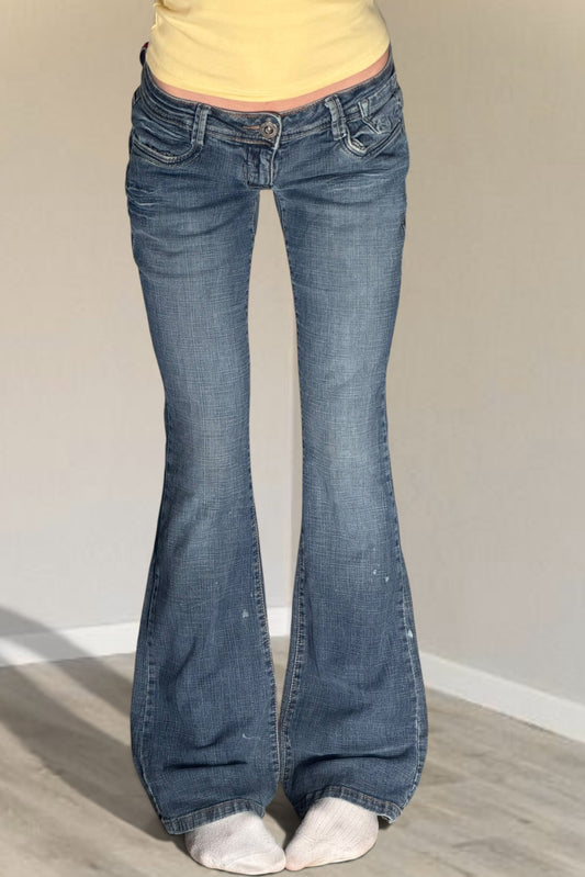 Lågmidjade jeans stl: XS