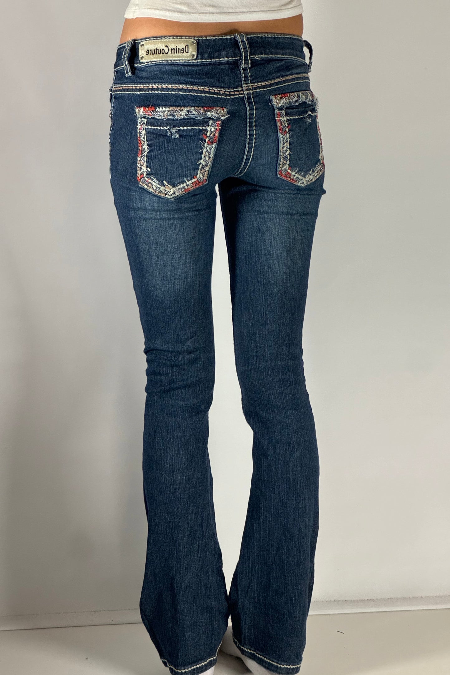 Lågmidjade jeans stl: XXS