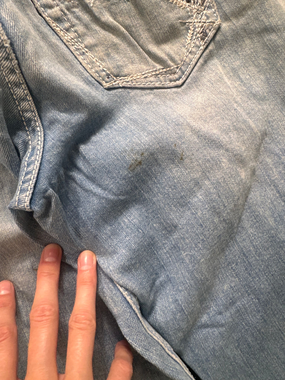 Lågmidjade jeans stl: S