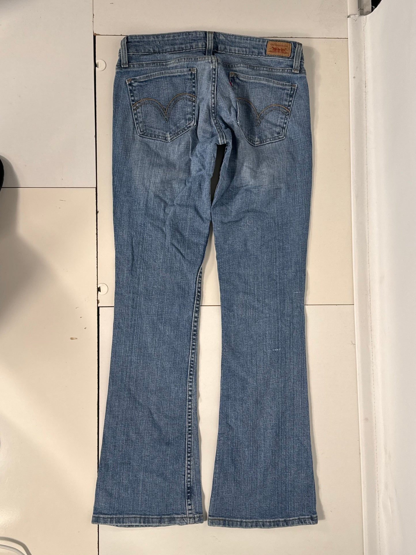 Lågmidjade jeans stl: S