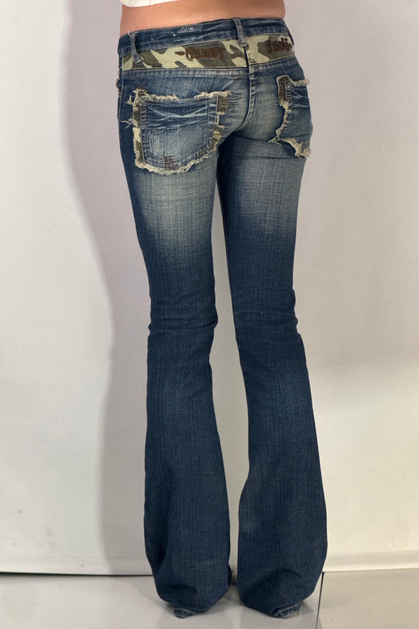 Lågmidjade jeans stl: XXS