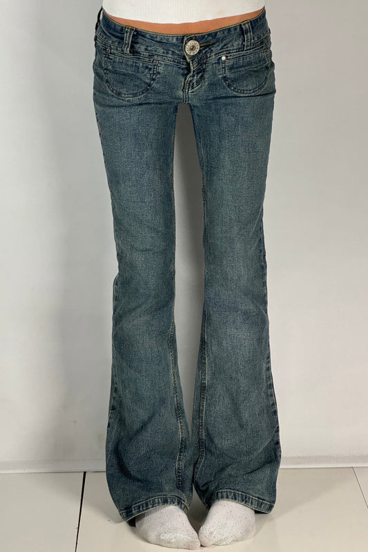Lågmidjade jeans stl: XS